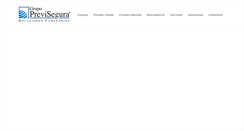 Desktop Screenshot of grupo-previsegura.com